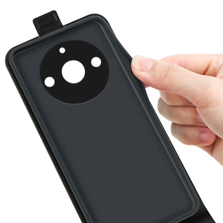 For Realme 11 Pro R64 Texture Vertical Flip Leather Phone Case