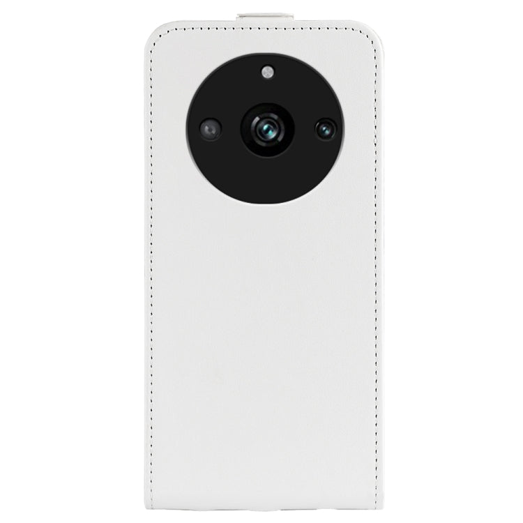 For Realme 11 Pro R64 Texture Vertical Flip Leather Phone Case