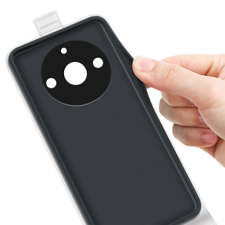 For Realme 11 Pro R64 Texture Vertical Flip Leather Phone Case