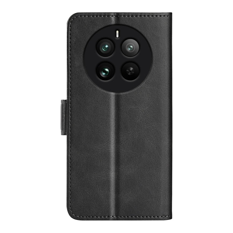 For Realme 12 Pro+ Dual-side Magnetic Buckle Horizontal Flip Leather Phone Case