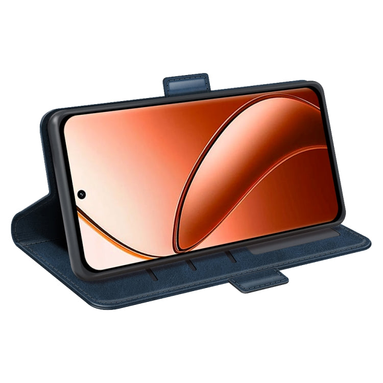 For Realme 12 Pro+ Dual-side Magnetic Buckle Horizontal Flip Leather Phone Case