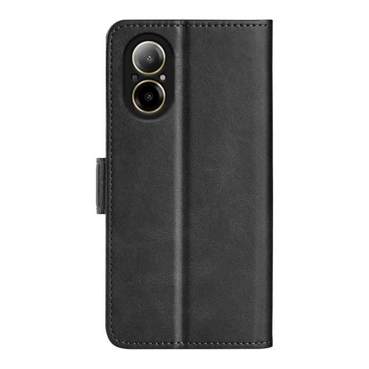 For Realme C67 5G Dual-side Magnetic Buckle Horizontal Flip Leather Phone Case