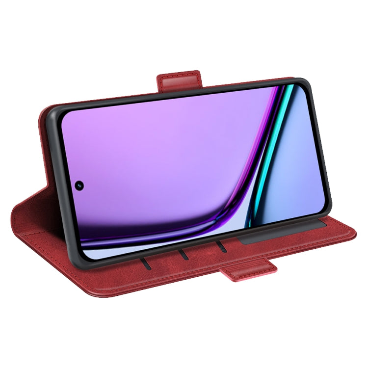 For Realme C67 5G Dual-side Magnetic Buckle Horizontal Flip Leather Phone Case