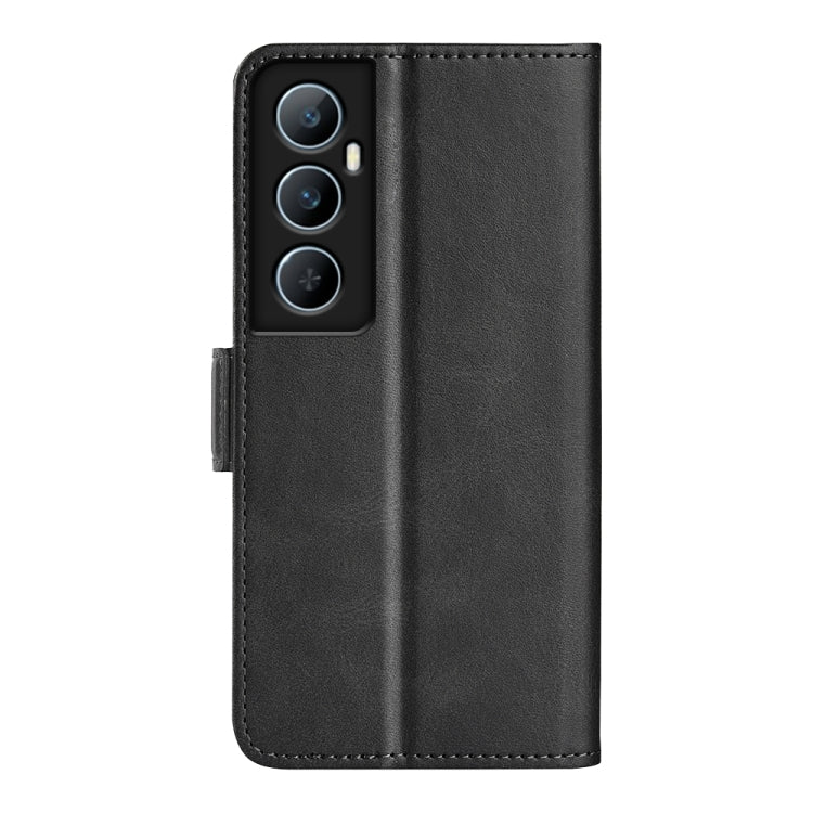 For Realme C65 4G Dual-side Magnetic Buckle Horizontal Flip Leather Phone Case
