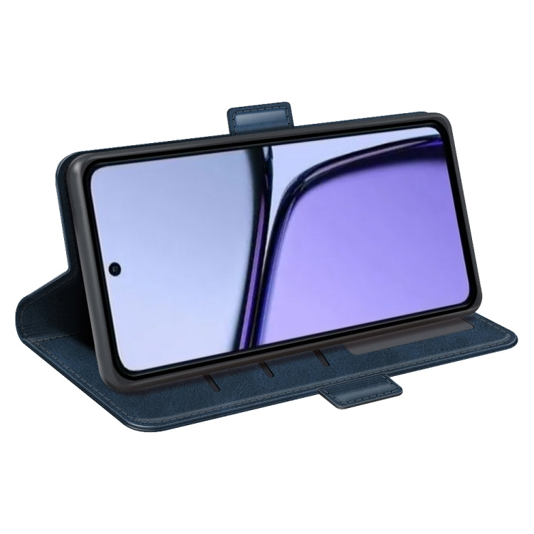 For Realme C65 4G Dual-side Magnetic Buckle Horizontal Flip Leather Phone Case