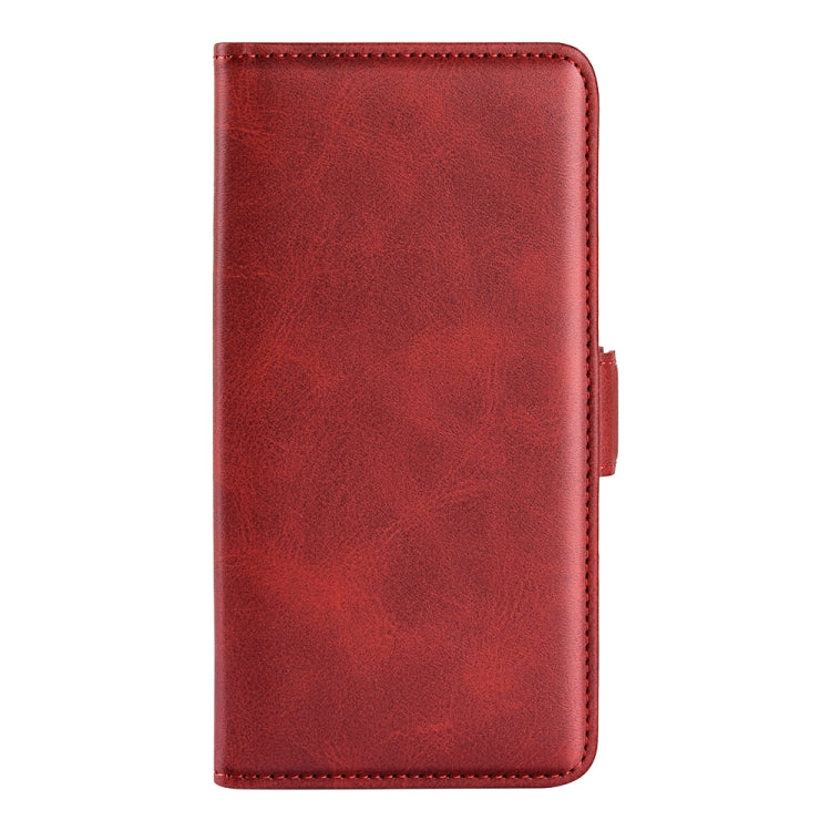 For Realme C63 Dual-side Magnetic Buckle Horizontal Flip Leather Phone Case