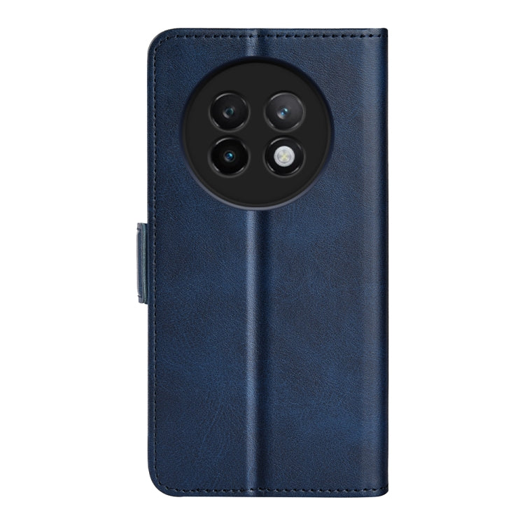 For Realme 13+ 5G Dual-side Magnetic Buckle Horizontal Flip Leather Phone Case