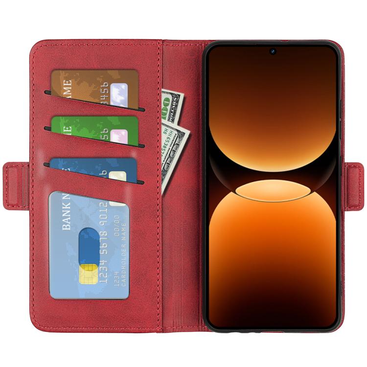 For Realme GT 7 Pro 5G Dual-side Magnetic Buckle Horizontal Flip Leather Phone Case