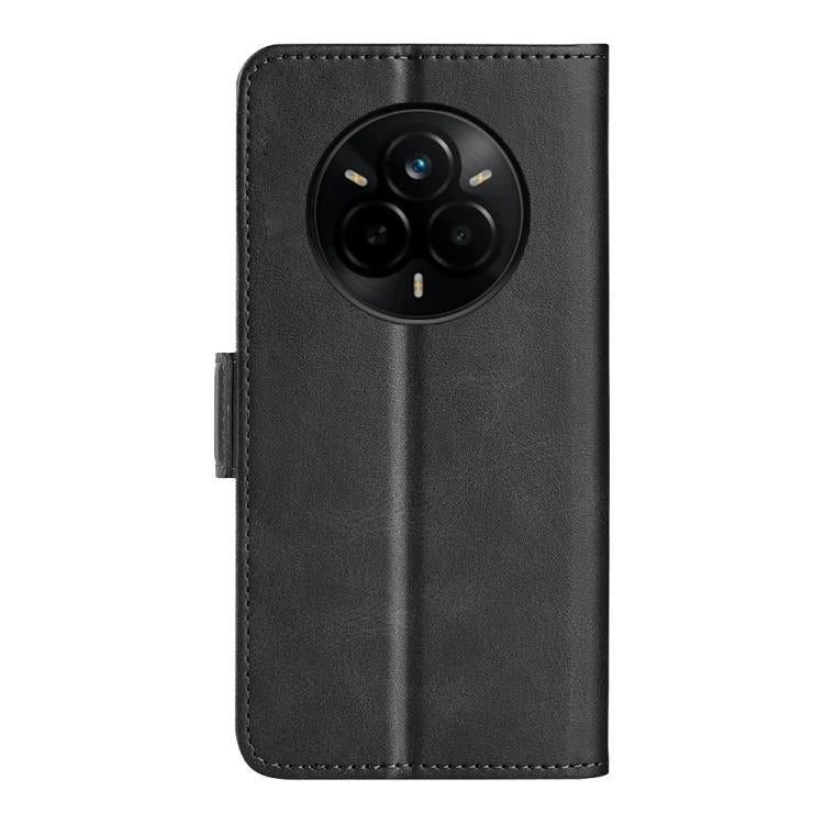 For Realme 14 Pro 5G Dual-side Magnetic Buckle Horizontal Flip Leather Phone Case