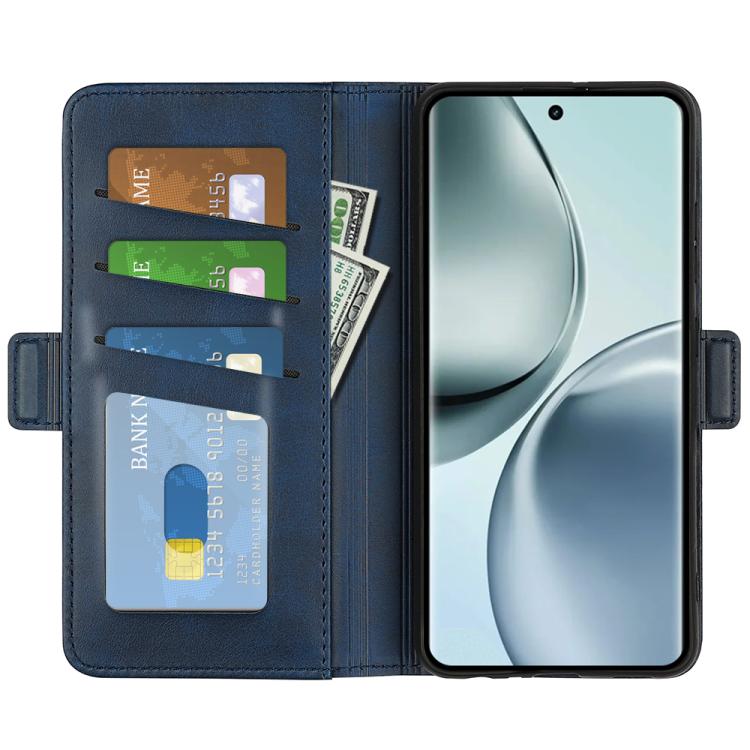 For Realme 14 Pro 5G Dual-side Magnetic Buckle Horizontal Flip Leather Phone Case