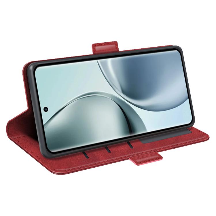 For Realme 14 Pro 5G Dual-side Magnetic Buckle Horizontal Flip Leather Phone Case
