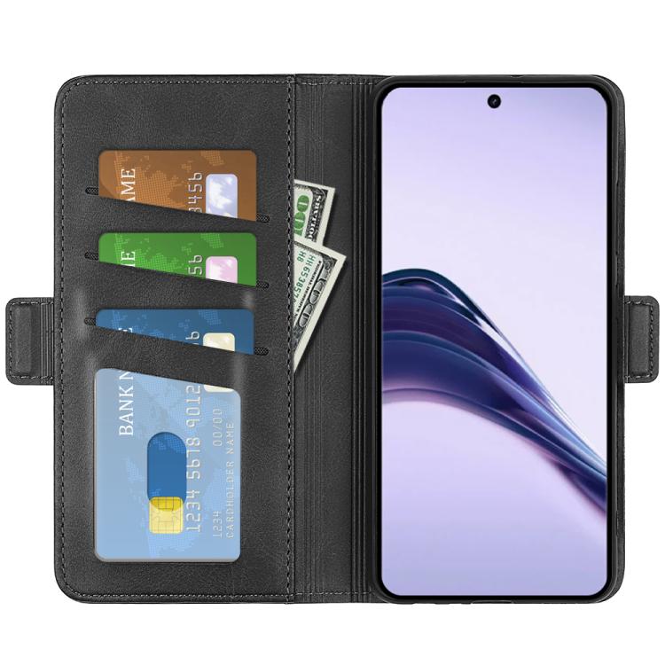 For Realme 13 Pro 5G Dual-side Magnetic Buckle Horizontal Flip Leather Phone Case