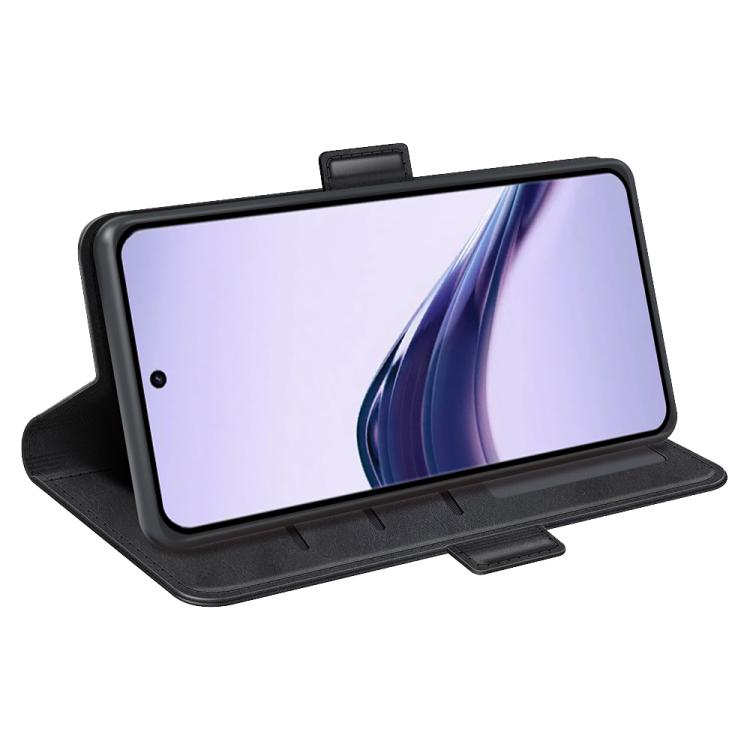 For Realme 13 Pro 5G Dual-side Magnetic Buckle Horizontal Flip Leather Phone Case