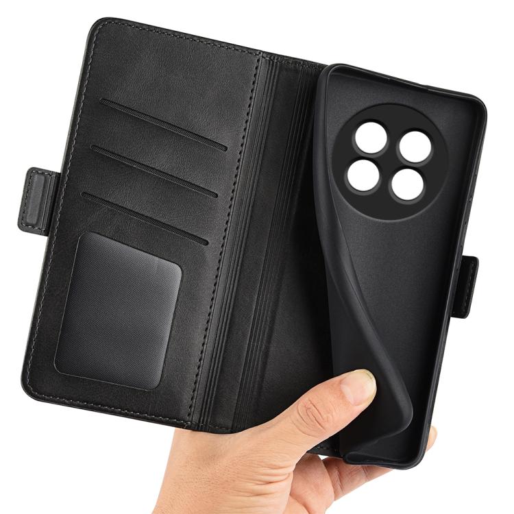 For Realme 13 Pro 5G Dual-side Magnetic Buckle Horizontal Flip Leather Phone Case