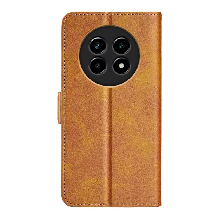 For Realme 13 Pro 5G Dual-side Magnetic Buckle Horizontal Flip Leather Phone Case