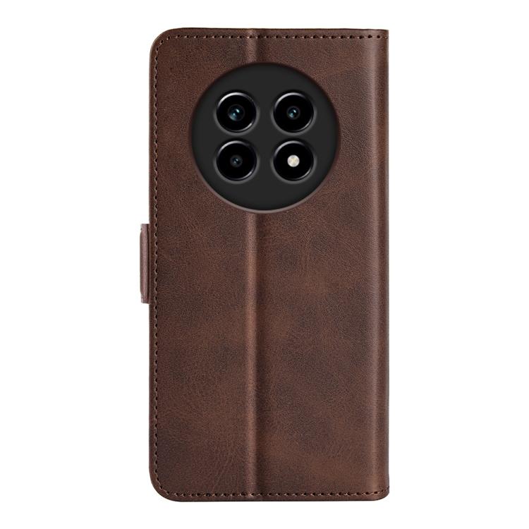For Realme 13 Pro 5G Dual-side Magnetic Buckle Horizontal Flip Leather Phone Case