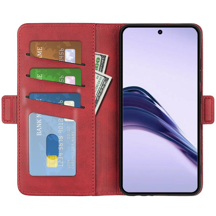For Realme 13 Pro 5G Dual-side Magnetic Buckle Horizontal Flip Leather Phone Case