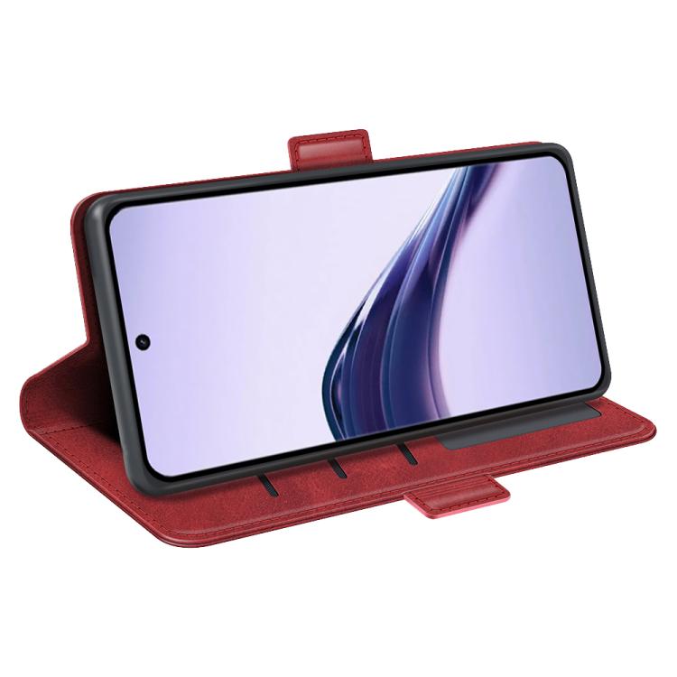 For Realme 13 Pro 5G Dual-side Magnetic Buckle Horizontal Flip Leather Phone Case
