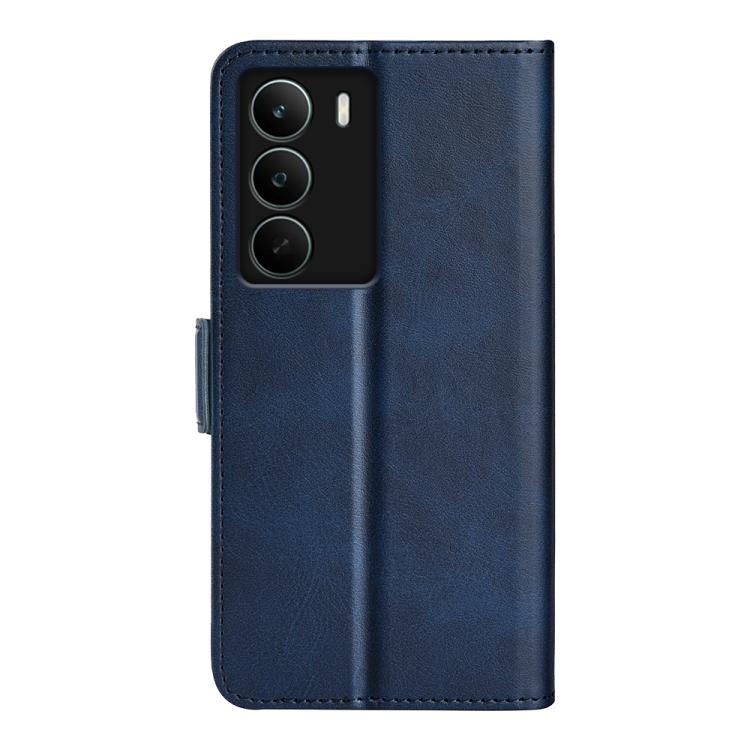 For Realme C71 4G Dual-side Magnetic Buckle Horizontal Flip Leather Phone Case