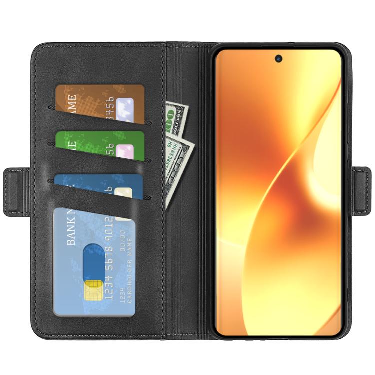 For Realme 15 5G / 15 Pro 5G Dual-side Magnetic Buckle Horizontal Flip Leather Phone Case