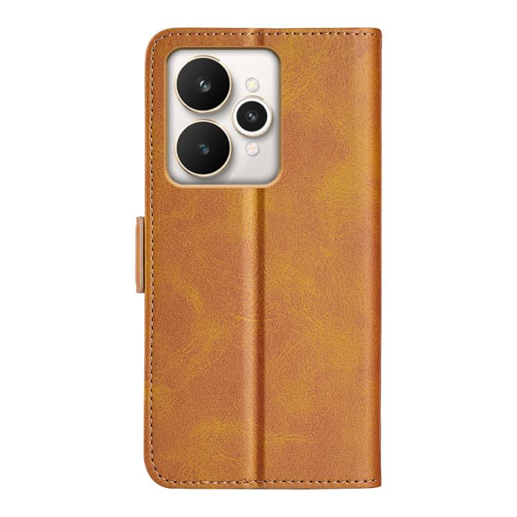 For Realme 15 5G / 15 Pro 5G Dual-side Magnetic Buckle Horizontal Flip Leather Phone Case