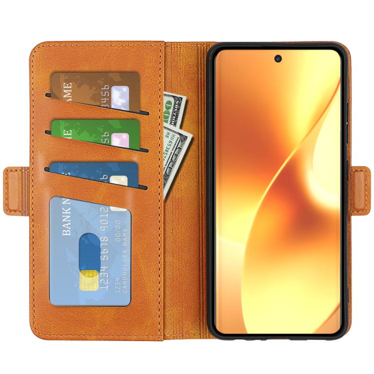 For Realme 15 5G / 15 Pro 5G Dual-side Magnetic Buckle Horizontal Flip Leather Phone Case