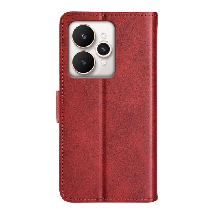 For Realme 15 5G / 15 Pro 5G Dual-side Magnetic Buckle Horizontal Flip Leather Phone Case