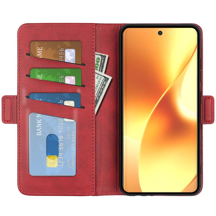 For Realme 15 5G / 15 Pro 5G Dual-side Magnetic Buckle Horizontal Flip Leather Phone Case