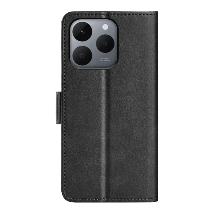 For Realme 15T Dual-side Magnetic Buckle Horizontal Flip Leather Phone Case