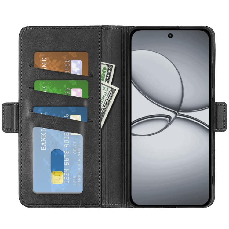 For Realme 15T Dual-side Magnetic Buckle Horizontal Flip Leather Phone Case
