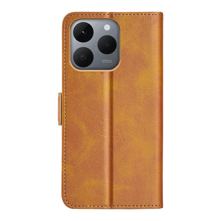 For Realme 15T Dual-side Magnetic Buckle Horizontal Flip Leather Phone Case