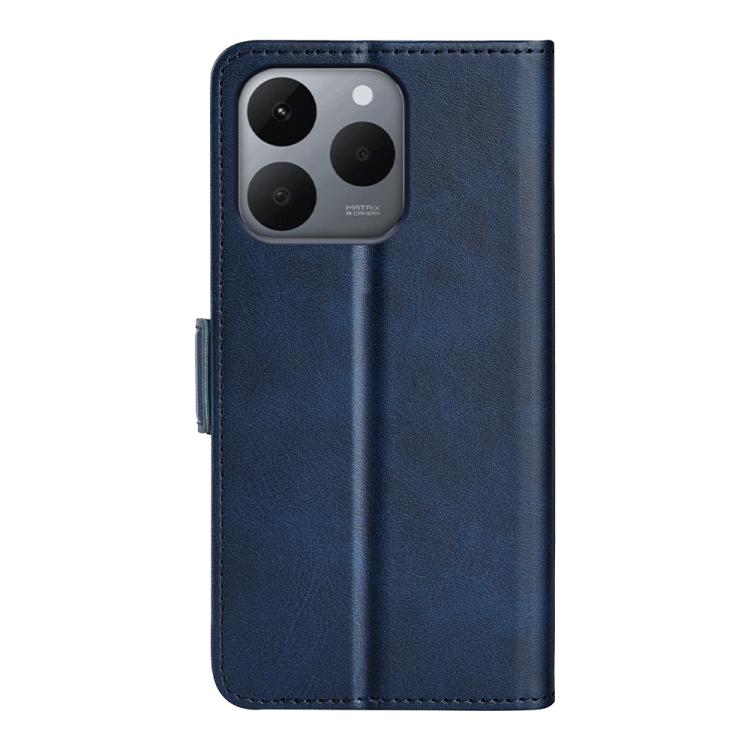 For Realme 15T Dual-side Magnetic Buckle Horizontal Flip Leather Phone Case