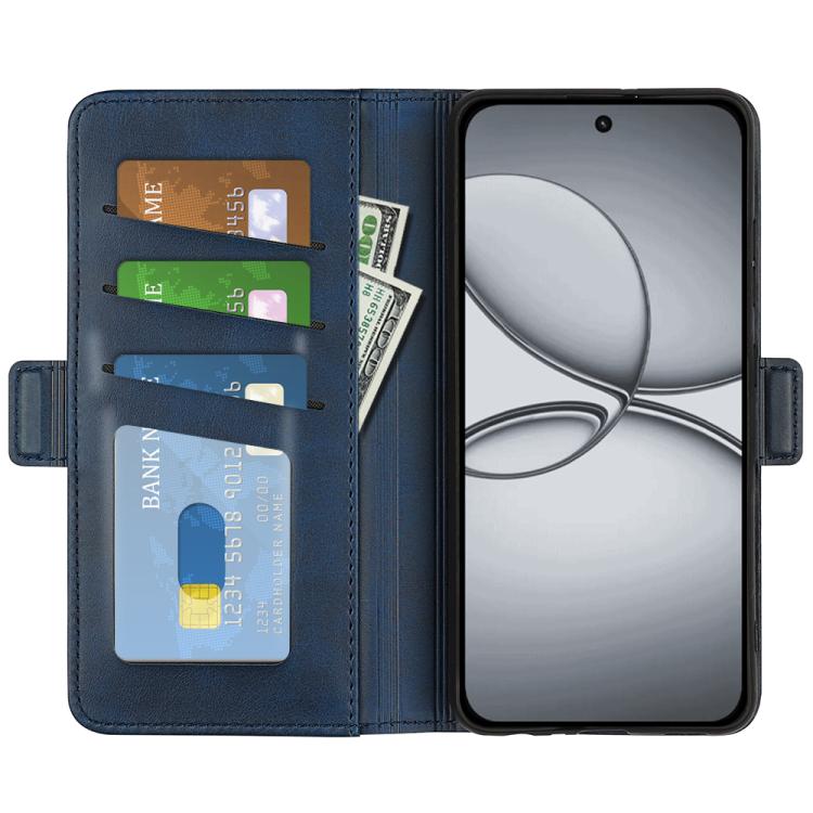 For Realme 15T Dual-side Magnetic Buckle Horizontal Flip Leather Phone Case