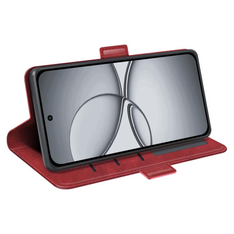 For Realme 15T Dual-side Magnetic Buckle Horizontal Flip Leather Phone Case
