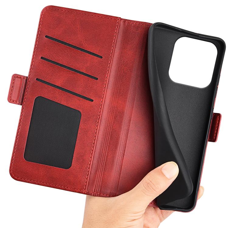 For Realme 15T Dual-side Magnetic Buckle Horizontal Flip Leather Phone Case