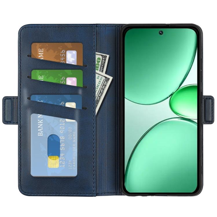 For Realme C85 5G / 15x 5G Dual-side Magnetic Buckle Horizontal Flip Leather Phone Case