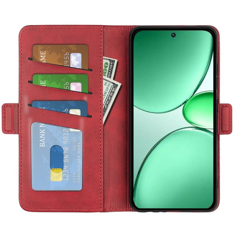 For Realme C85 5G / 15x 5G Dual-side Magnetic Buckle Horizontal Flip Leather Phone Case