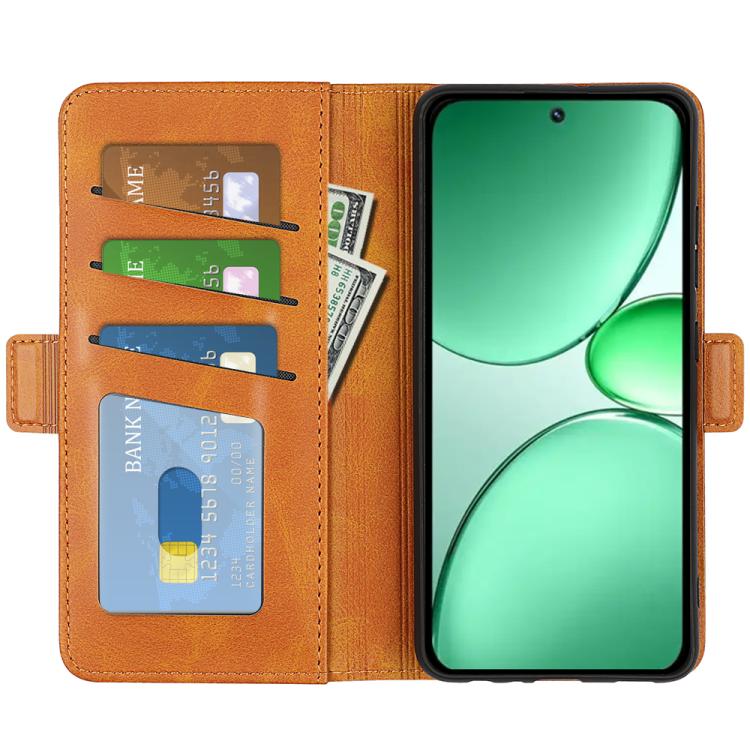 For Realme C85 Pro 4G Dual-side Magnetic Buckle Horizontal Flip Leather Phone Case