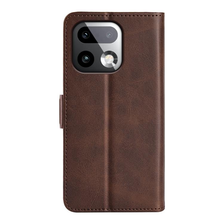 For Realme 16 Pro+ 5G Dual-side Magnetic Buckle Horizontal Flip Leather Phone Case