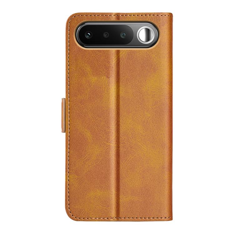 For Realme 16 5G Dual-side Magnetic Buckle Horizontal Flip Leather Phone Case