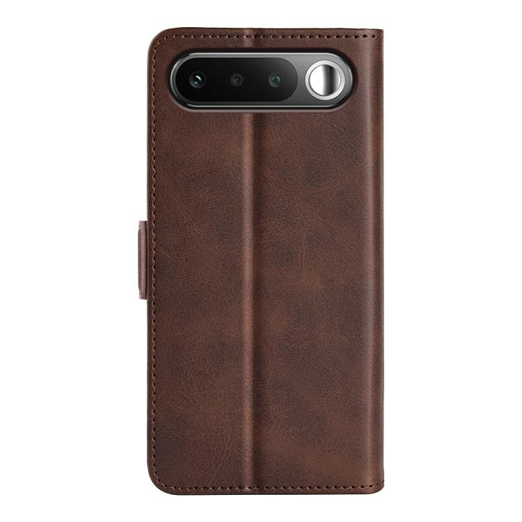For Realme 16 5G Dual-side Magnetic Buckle Horizontal Flip Leather Phone Case