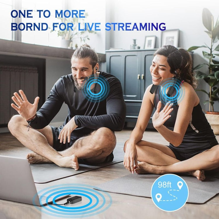 DS-G120N 2.4G Neck-mounted Wireless Stereo Monitor Earphone