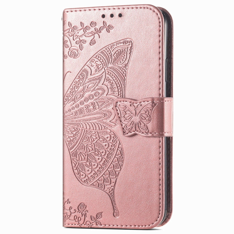 For vivo Y100 5G IDN Butterfly Love Flower Embossed Leather Phone Case