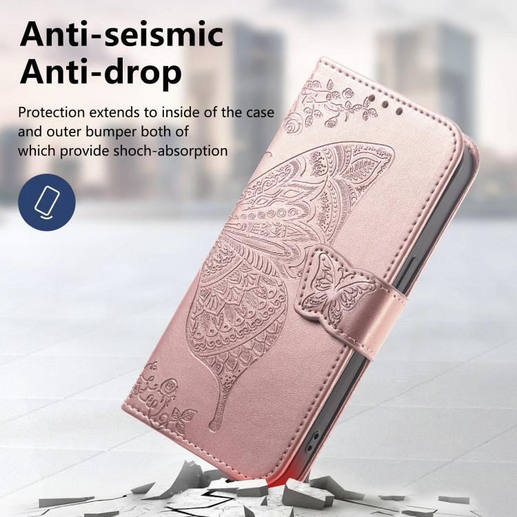 For Xiaomi 15T Butterfly Love Flower Embossed Leather Phone Case