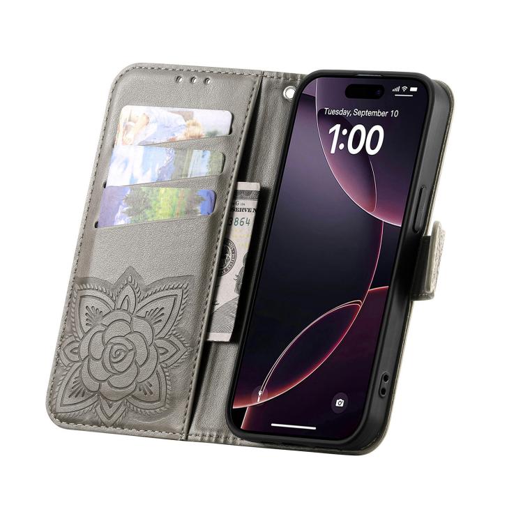For Xiaomi 15T Butterfly Love Flower Embossed Leather Phone Case