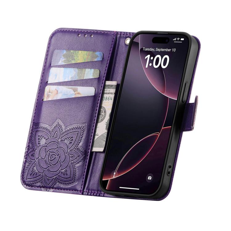 For Xiaomi 15T Butterfly Love Flower Embossed Leather Phone Case