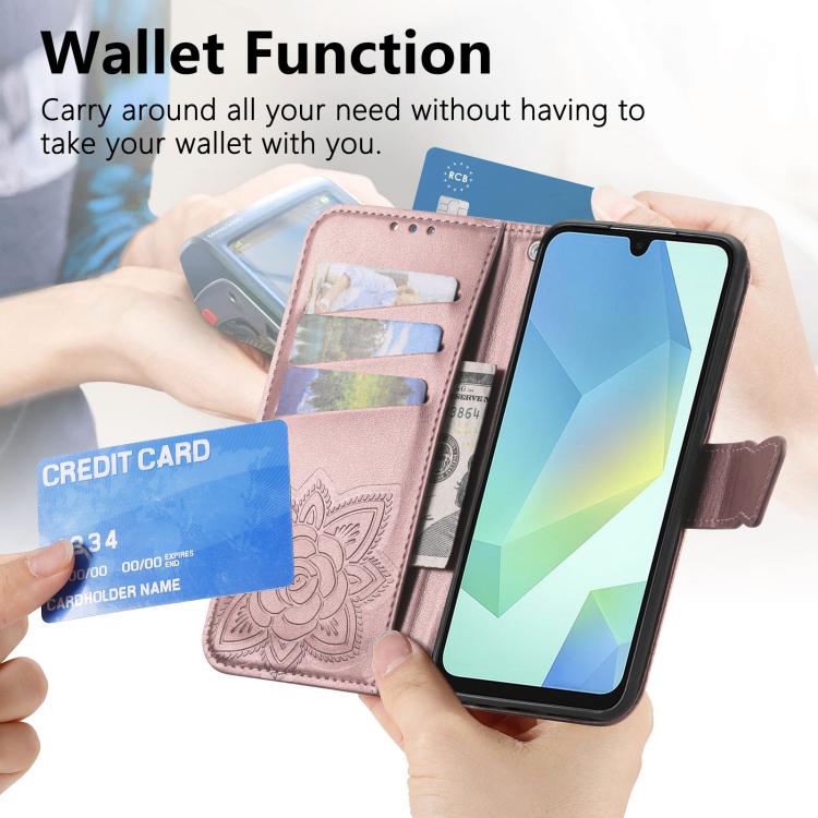 For Xiaomi 17 Butterfly Love Flower Embossed Leather Phone Case