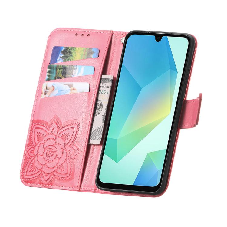For Xiaomi 17 Butterfly Love Flower Embossed Leather Phone Case