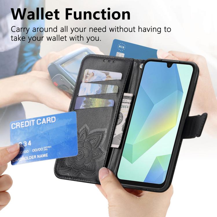For Xiaomi 17 Butterfly Love Flower Embossed Leather Phone Case