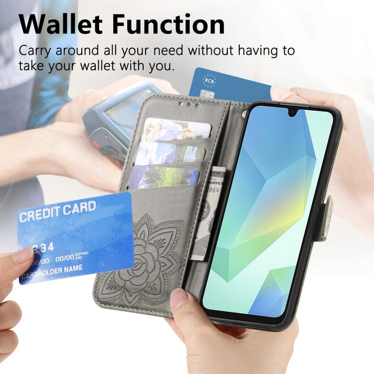 For Xiaomi 17 Butterfly Love Flower Embossed Leather Phone Case